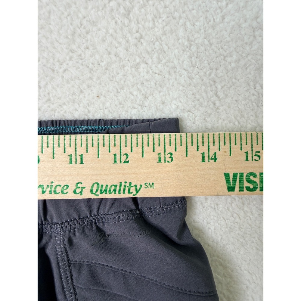 Eddie Bauer Womens Cargo Pant Gray Pull On Utility Hiking Outdoor Work - Picture 11 of 14